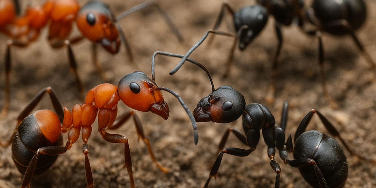 Karıncalara verilen muhteşem yetenekler