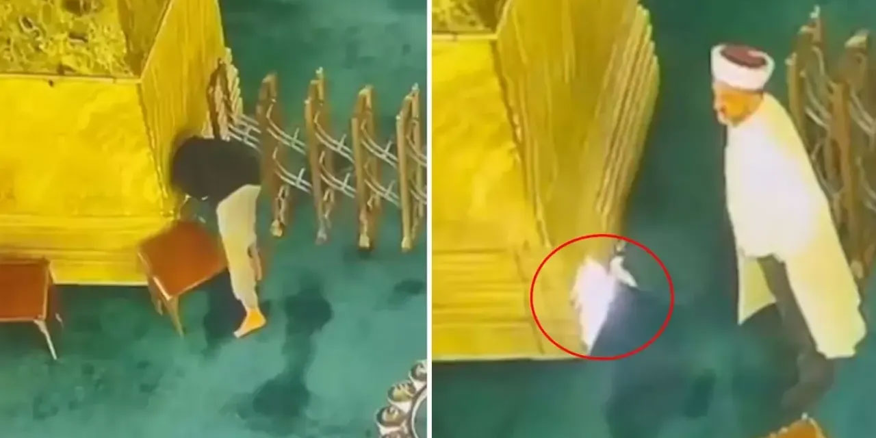 Ayasofya'yı yakmaya çalıştı