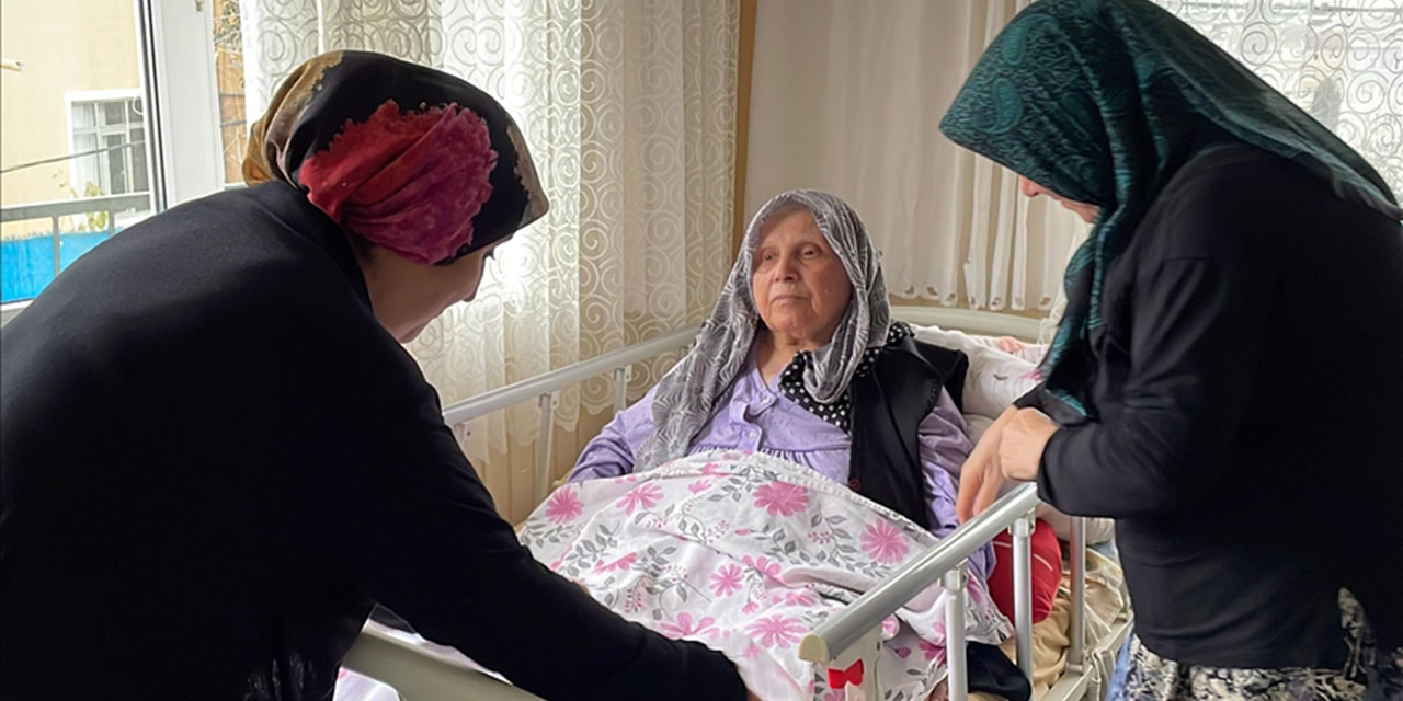 Köpeğin saldırdığı 83 yaşındaki kadının bacağı kesilmişti