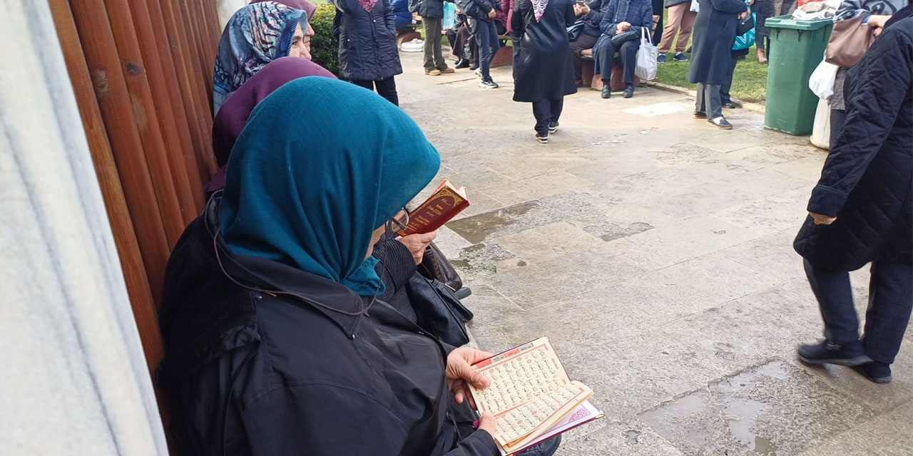 Edirne'de üç aylarda yapılan '1001 Hatim Duası' gerçekleştirildi