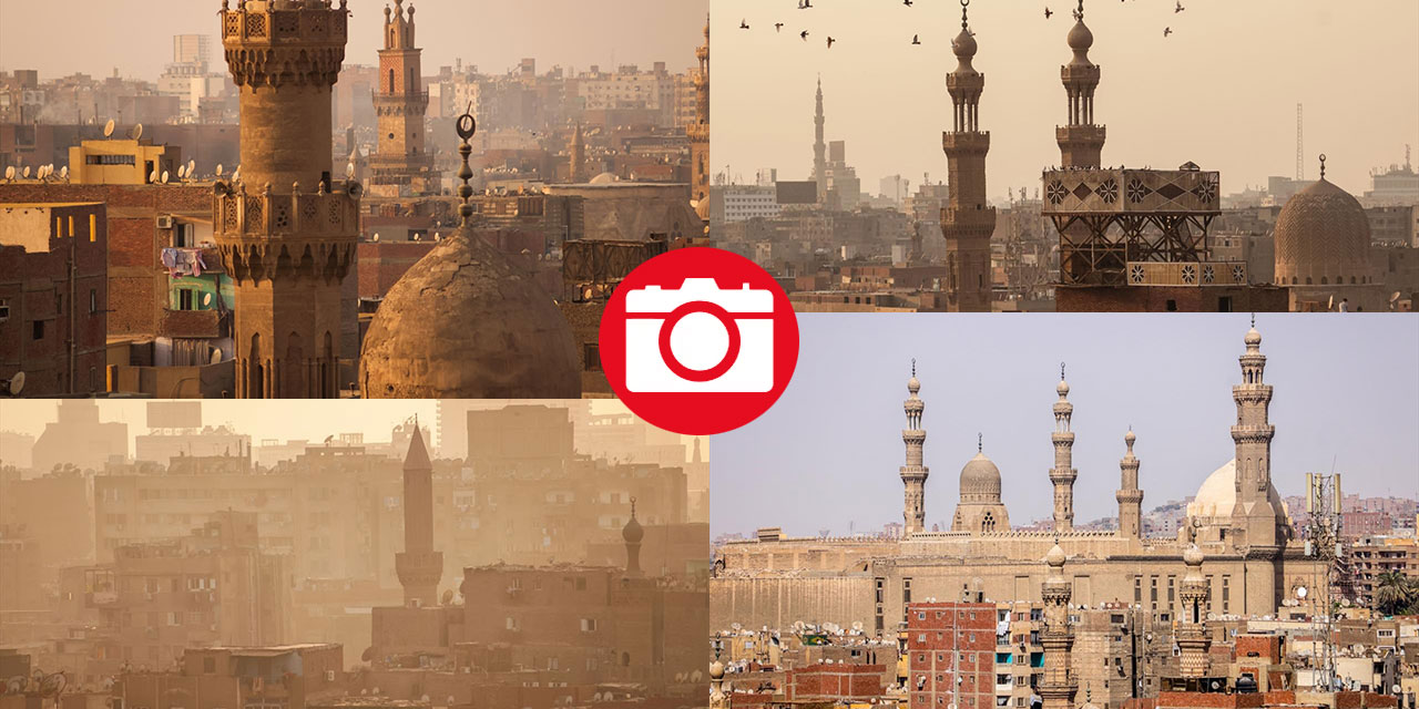 Kahire’deki El-Ezher Camii mimari özellikleriyle dikkat çekiyor