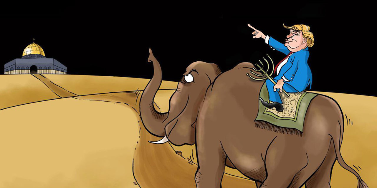 Kibirli ve sarışın çağdaş Ebrehe: Trump!