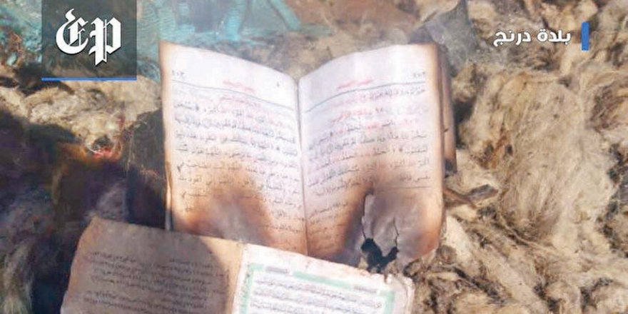 PKK'lılar cami basıp Kur'an yaktı