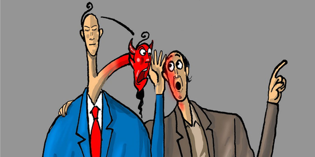 Suretleriyle insani, siretleriyle şeytani