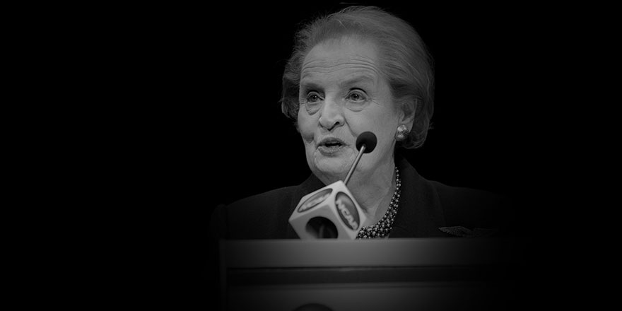 Irak'ta 500 bin çocuğun ölmesine neden olan ABD eski Dışişleri Bakanı Albright öldü