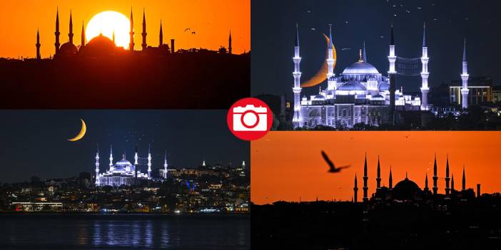 İstanbul'da hilal ve gün batımı