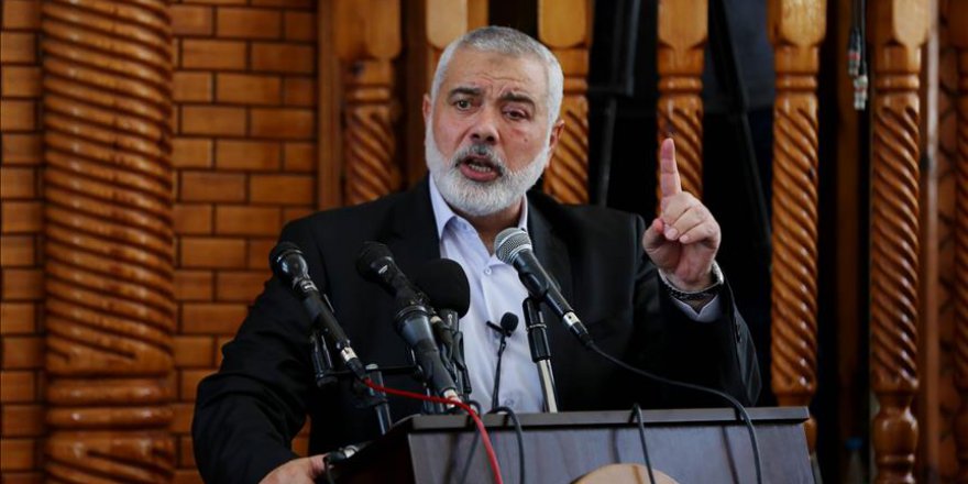 Hamas lideri Heniyye, Arap ülkelerine İsrail'le normalleşme anlaşmalarını feshetme çağrısı yaptı