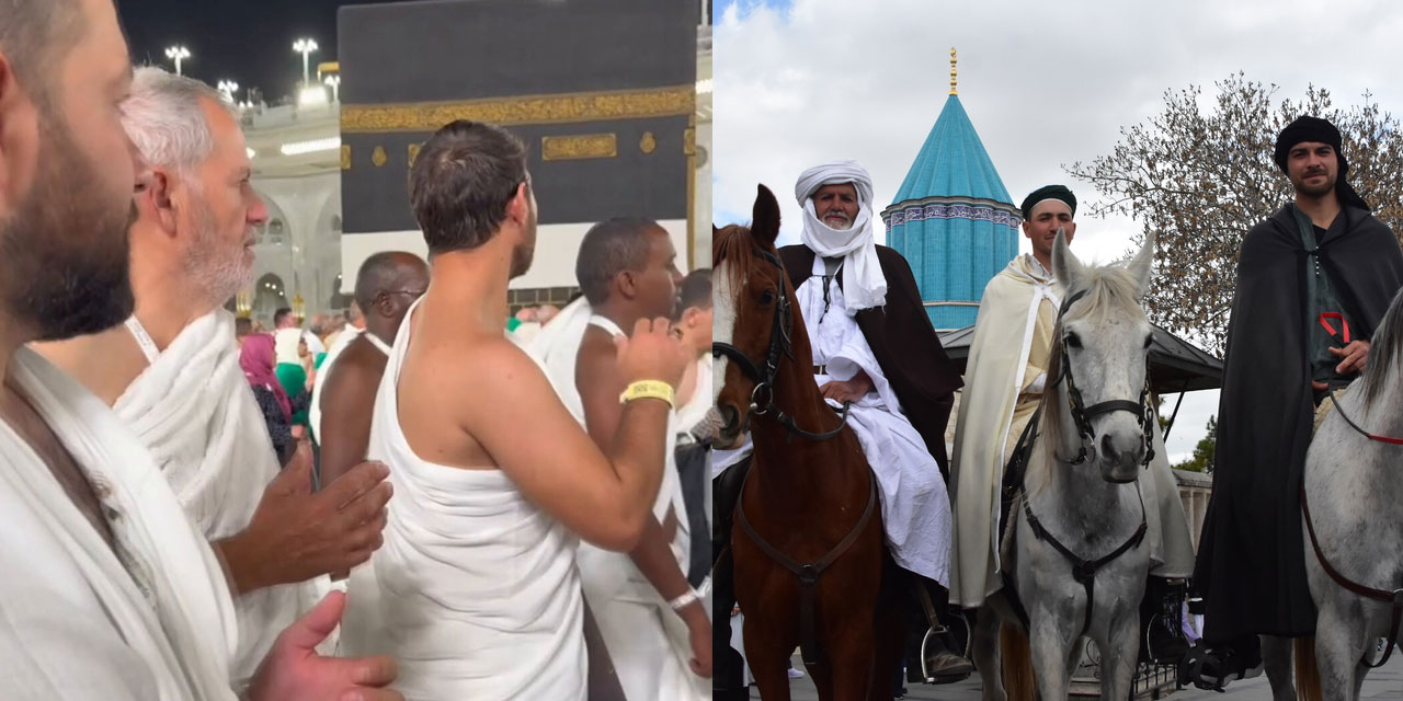 İspanya'dan at sırtında yola çıktılar 7 ay sonra Kabe'ye ulaştılar