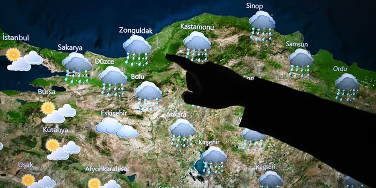 Yağışlı hava salı günü etkisini kaybedecek, sıcaklık yükselecek
