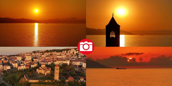 Trabzon'da gün batımı