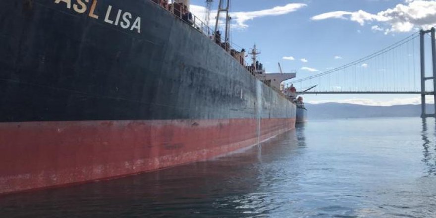 Marmara Denizi'ni kirleten gemiye 19 milyon lira ceza kesildi