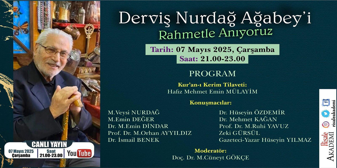 Derviş Nurdağ'ı anma programı