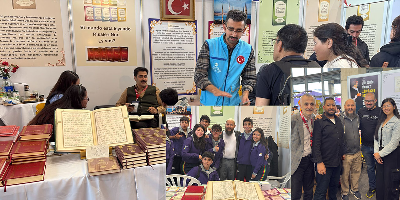 Kolombiya kitap fuarındaki Risale-i Nur standında 100 kişi müslüman oldu