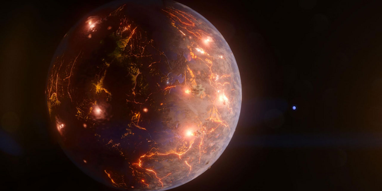 Volkanlarla kaplı olduğu düşünülen Dünya büyüklüğünde ötegezegen keşfedildi