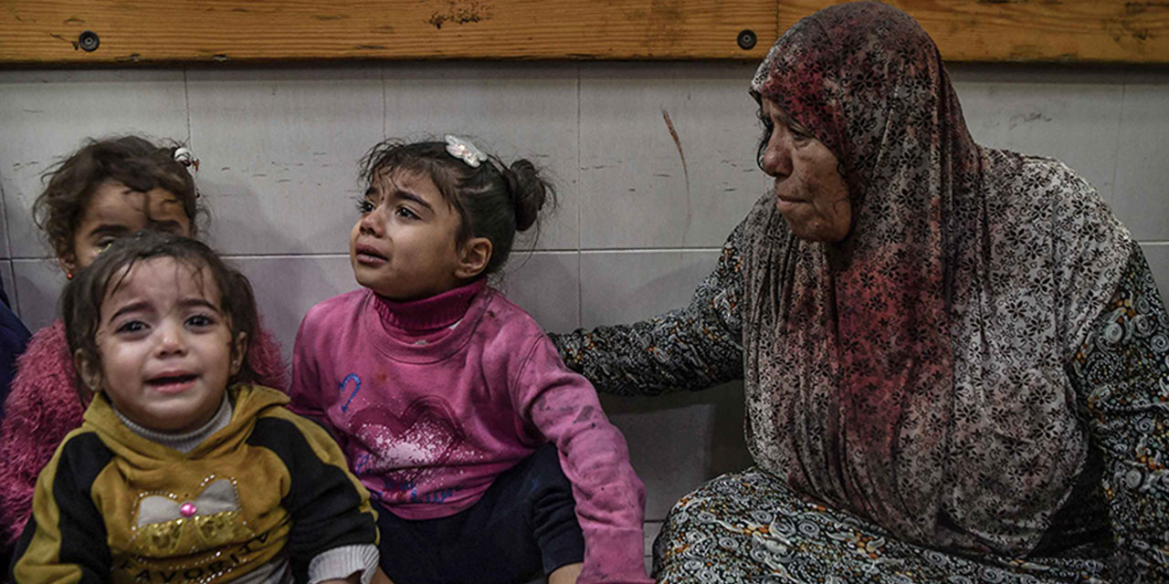 Katil israil, Gazze'yi gece boyunca bombaladı