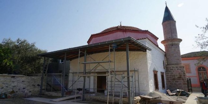 7 asırlık caminin restorasyonunda sona yaklaşıldı