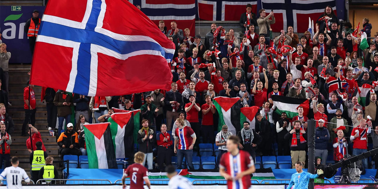 Norveç futbolu, israil karşısındaki net duruşu ve Filistin'e desteğiyle birçok ülkeye örnek oluyor