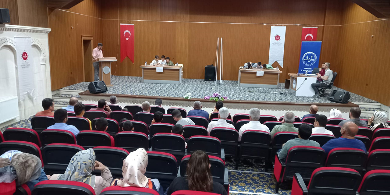 Mardin'de Risale-i Nur bilgi yarışması düzenlendi