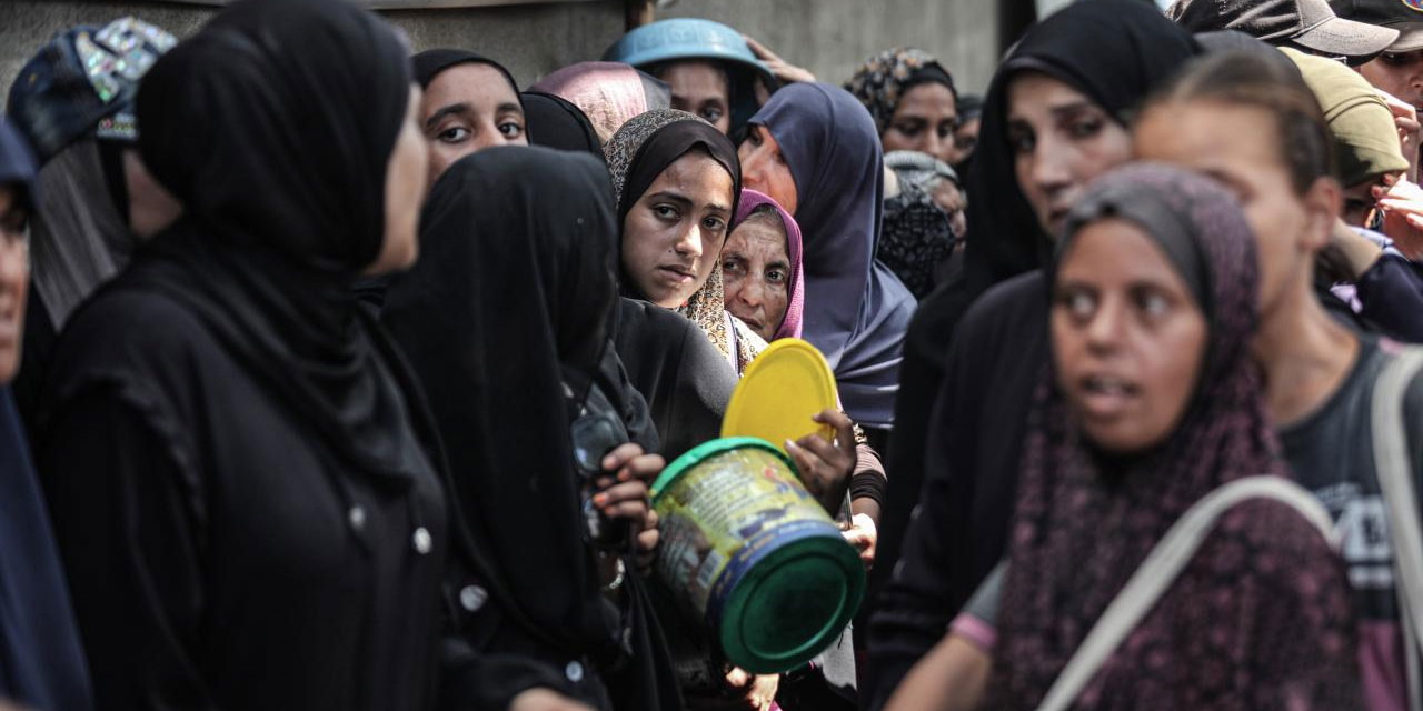 BM: Gazze'de 1 milyondan fazla kadın ve kız çocuğu gıdaya ihtiyaç duyuyor