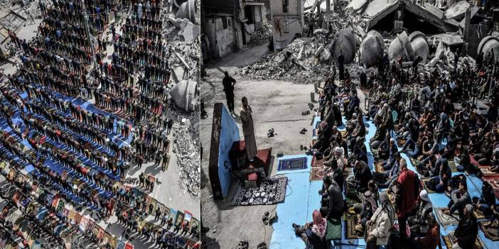 Filistinliler imanlarıyla katiller sürüsü israile direniyor