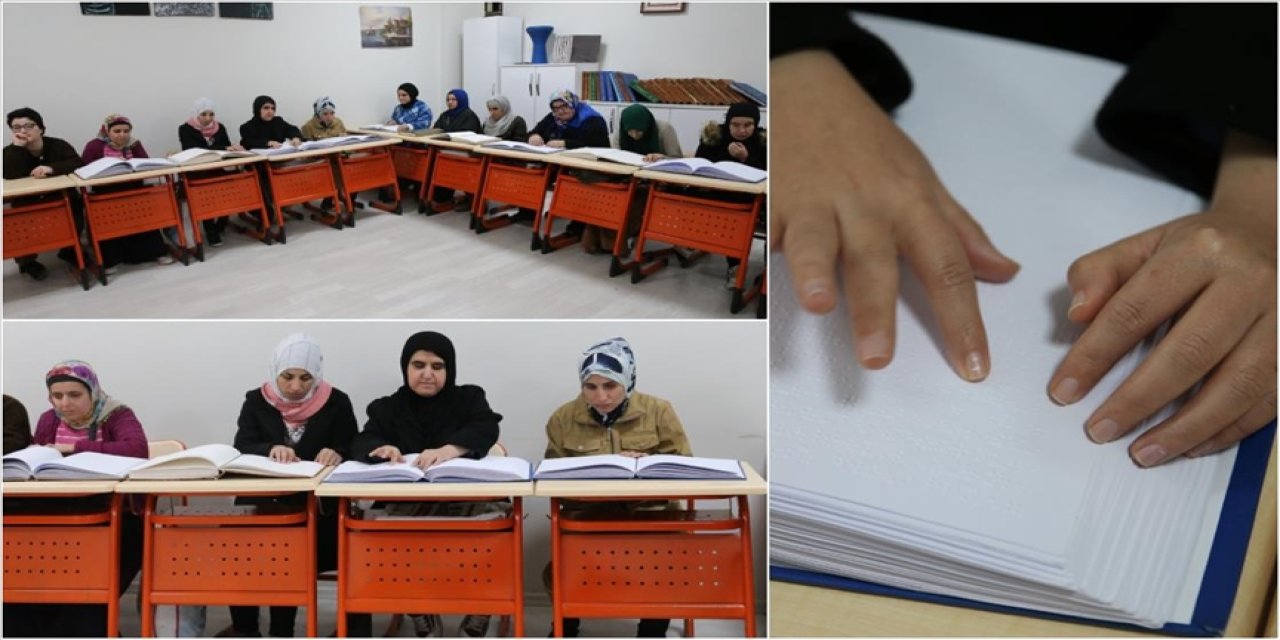 Braille alfabesiyle mukabele