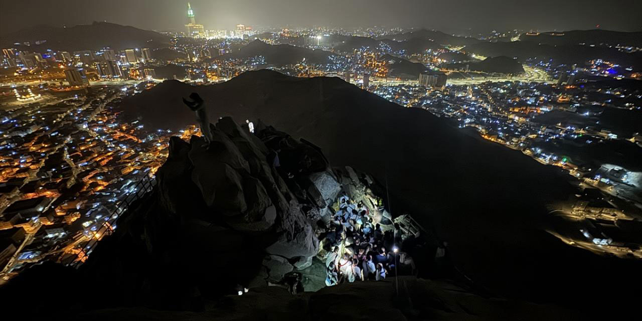 İlk vahyin geldiği Nur Dağı hacı adayların akınına uğruyor