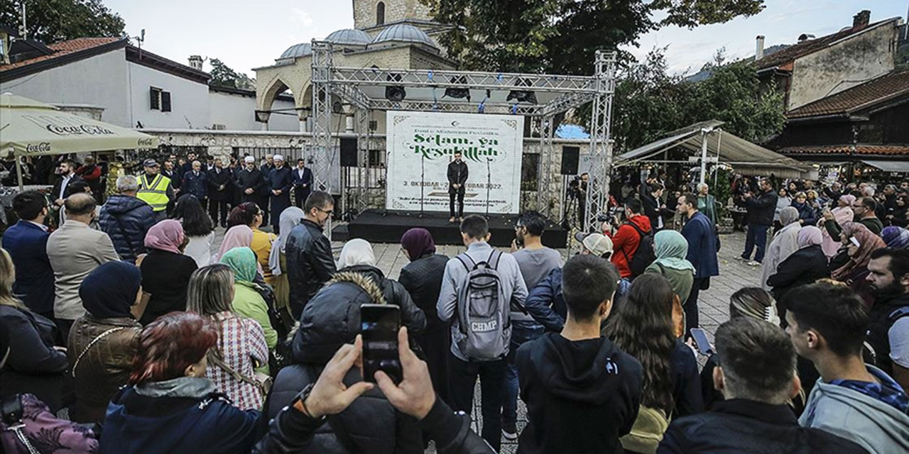 Bosna Hersek'te 'Selam ya Resulallah' etkinliği başladı