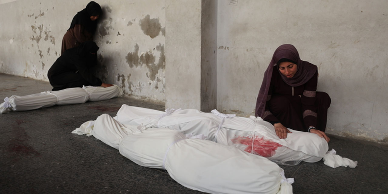 Katil israilin Gazze'deki soykırımı devam ediyor