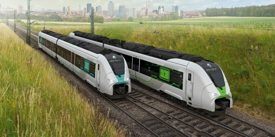 Almanya hidrojen treni 2024'te hizmete açıyor