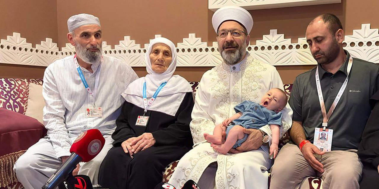 Türkiye'de giden en yaşlı ve en küçük hacı adayları