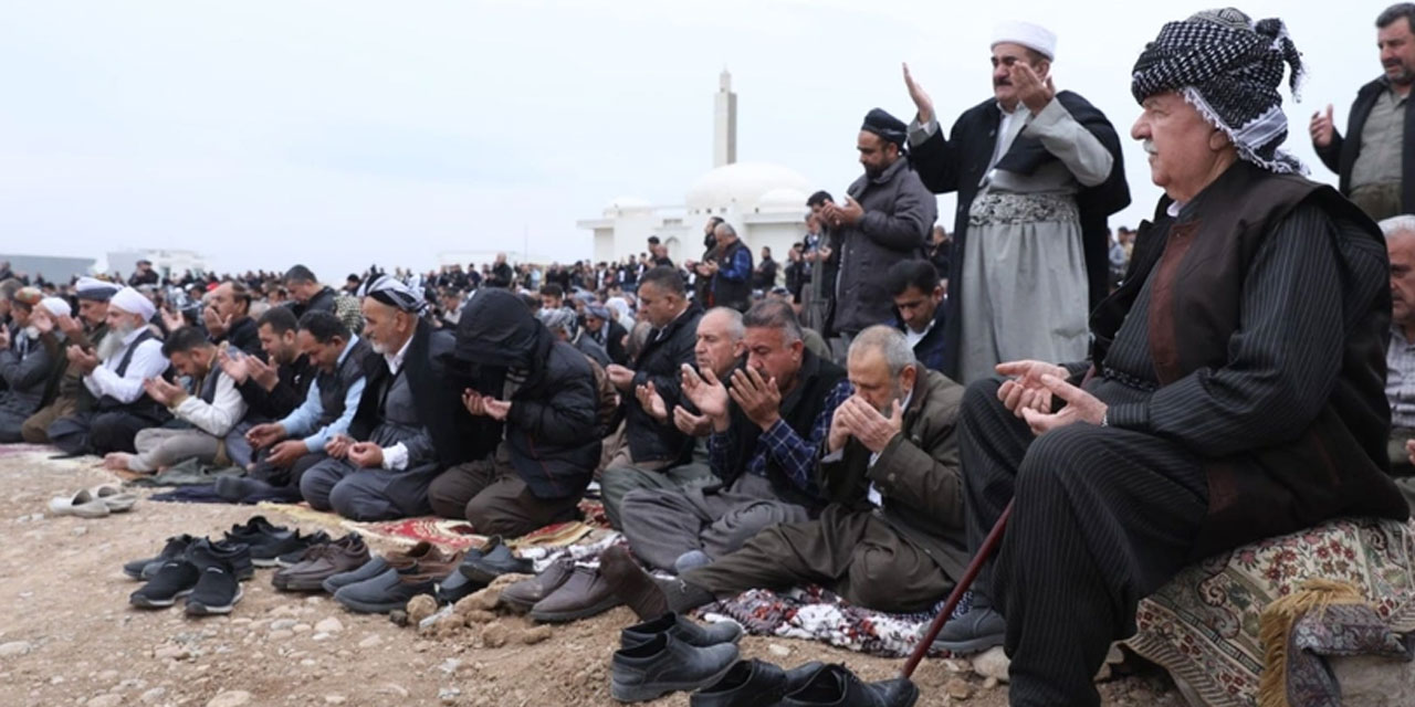 Kış ayında yağmur ve kar duası yapıldı