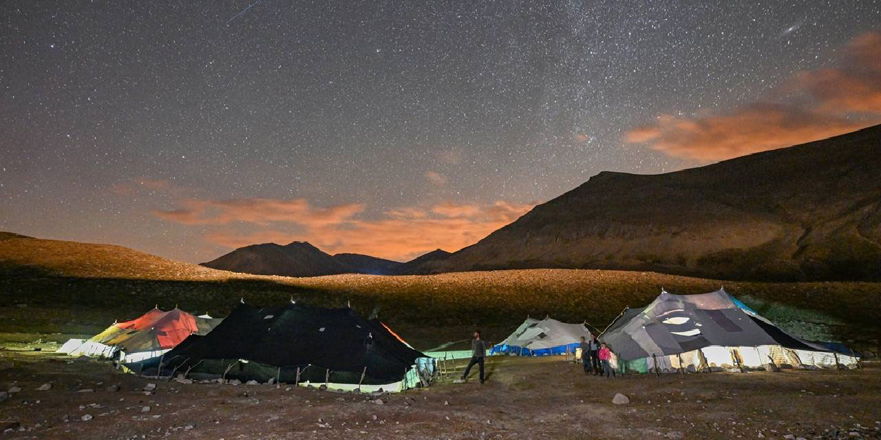 Besicilerin gökyüzündeki muhteşem manzarası
