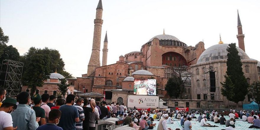 Ayasofya Camii’nin güvenlik seviyesi değiştiriliyor
