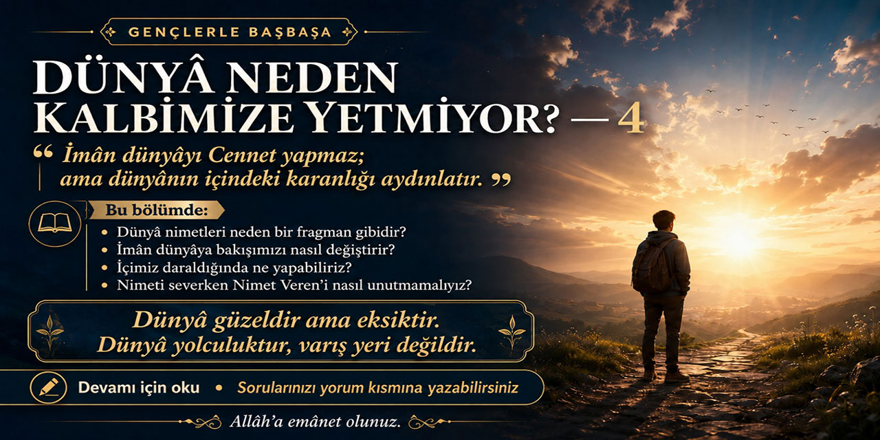 Dünyâ Nimetleri Fragman Gibidir