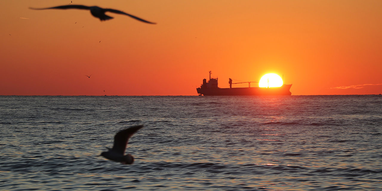 Tekirdağ'da gün doğumu