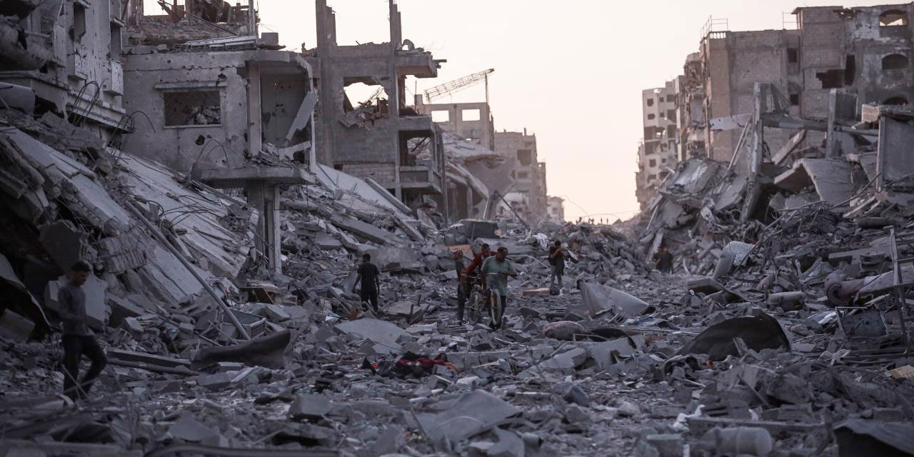 Gazze'de 60 milyon tondan fazla moloz var ve bunları temizlemek 7 yıldan fazla sürer