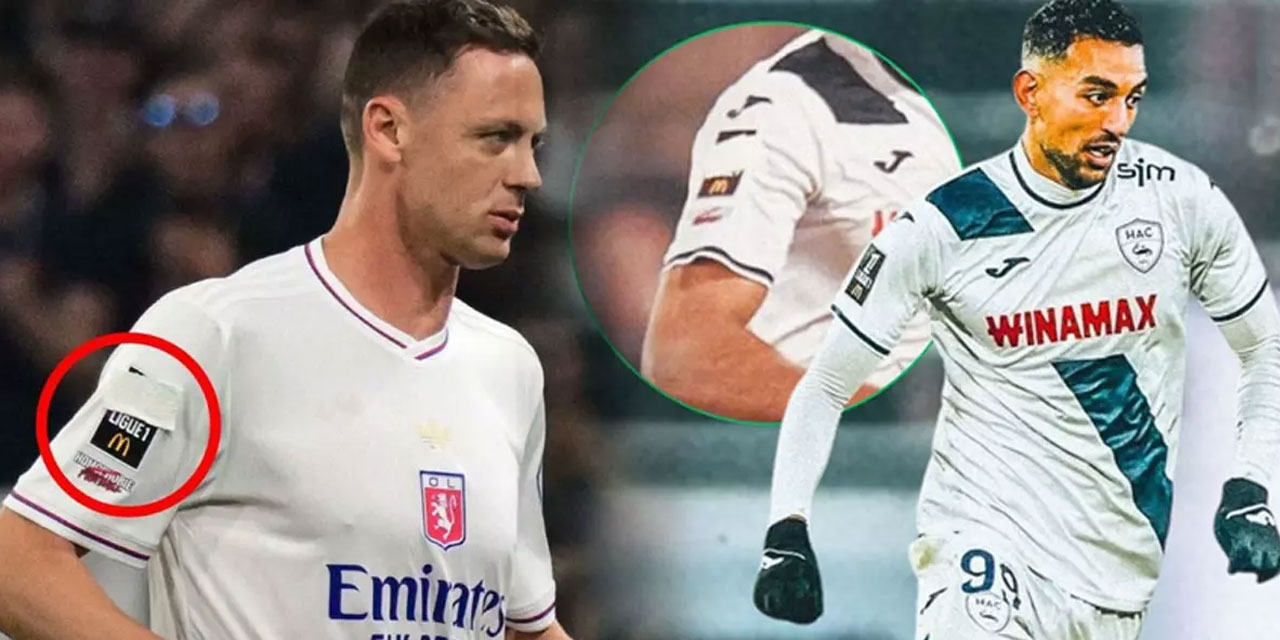 Fransa'da sapık lgbt'ye bant çeken futbolcular takdir ediliyor