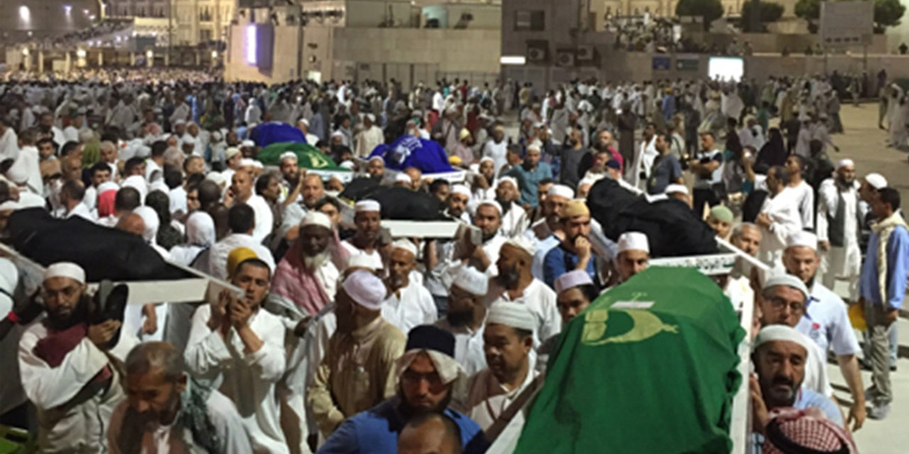 Mübarek topraklarda vefat edenler Mina'daki kabristanlığa defnediliyor