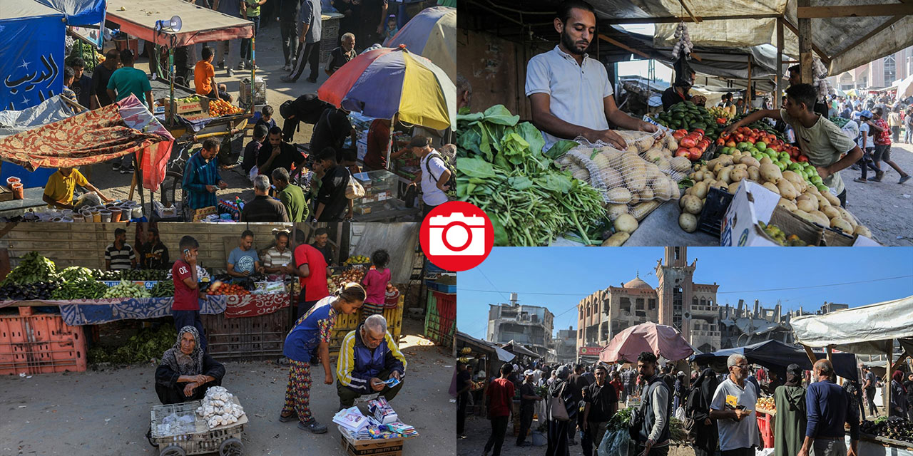 Han Yunus’ta hayat yeniden başladı, pazarlar canlandı