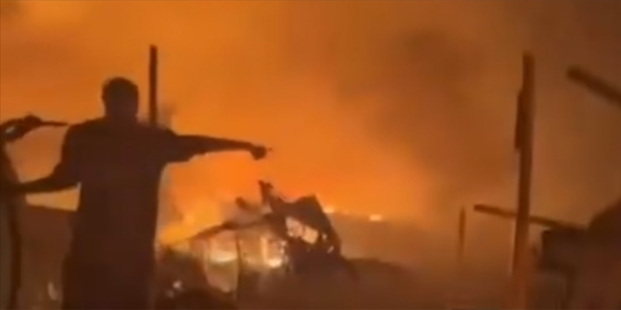 Terörist israil 15 kişilik aileyi yakarak katletti