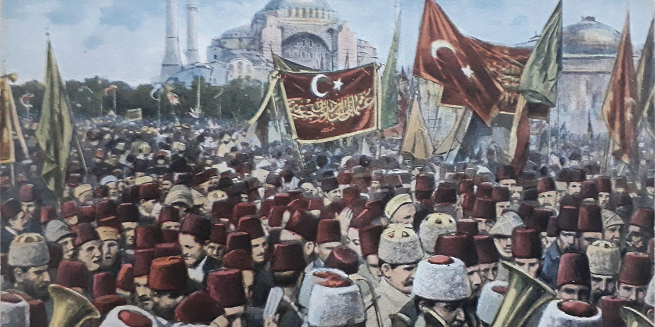 Dârü'l-Hikmeti'l-İslâmiye'nin açılışına dair gazete haberi