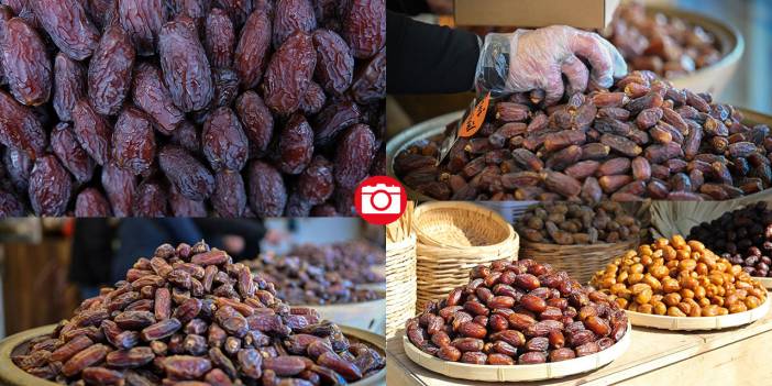 Ramazan ayının gözdesi hurma tezgahlardaki yerini aldı
