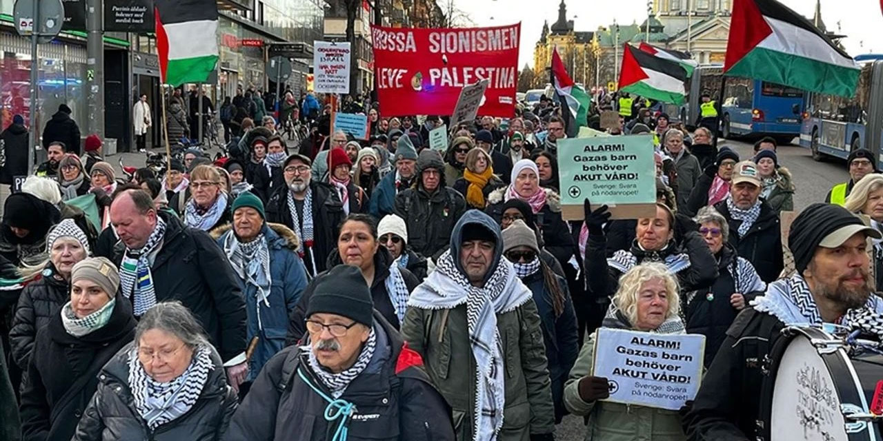 Trump'ın Gazze planı Fas, Almanya, İngiltere ve İsveç'de protesto edildi