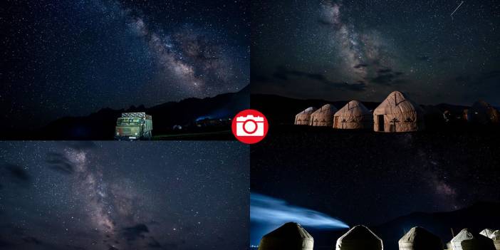 Kırgızistan’ın ışık kirliliğinden uzak coğrafyası