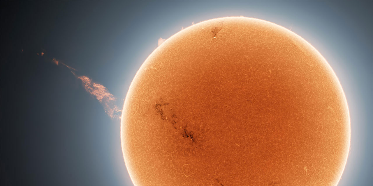 Güneş'te Meydana Gelen Devasa Patlama: 1,6 milyon kilometrelik kuyruk