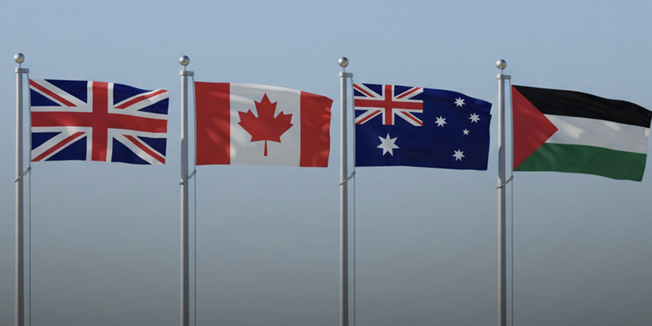 Kanada, Avustralya ve İngiltere, Filistin Devleti'ni tanıdıklarını duyurdu