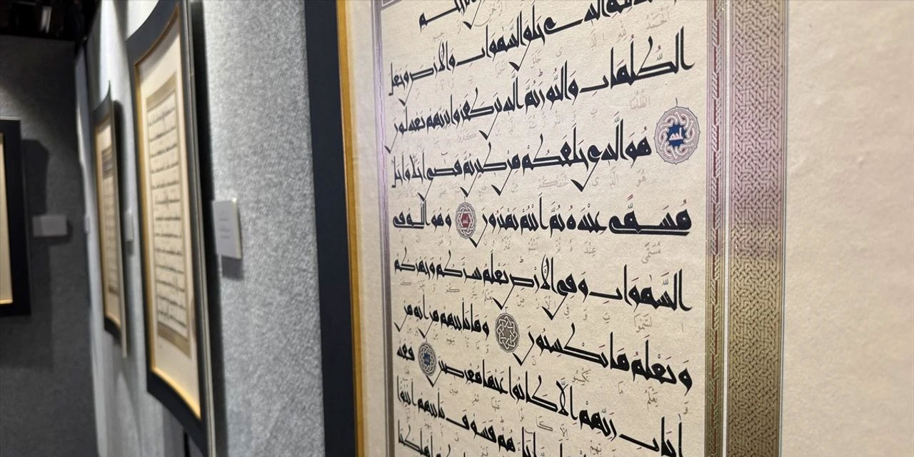 'İstanbul Mushafı' sergisi Konya'da açıldı