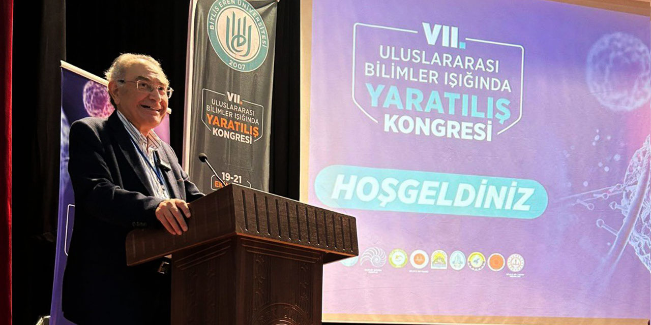 Prof. Nevzat Tarhan, Yaratılış Kongresinde konuştu: Tevhidi en iyi matematikçiler anlıyor