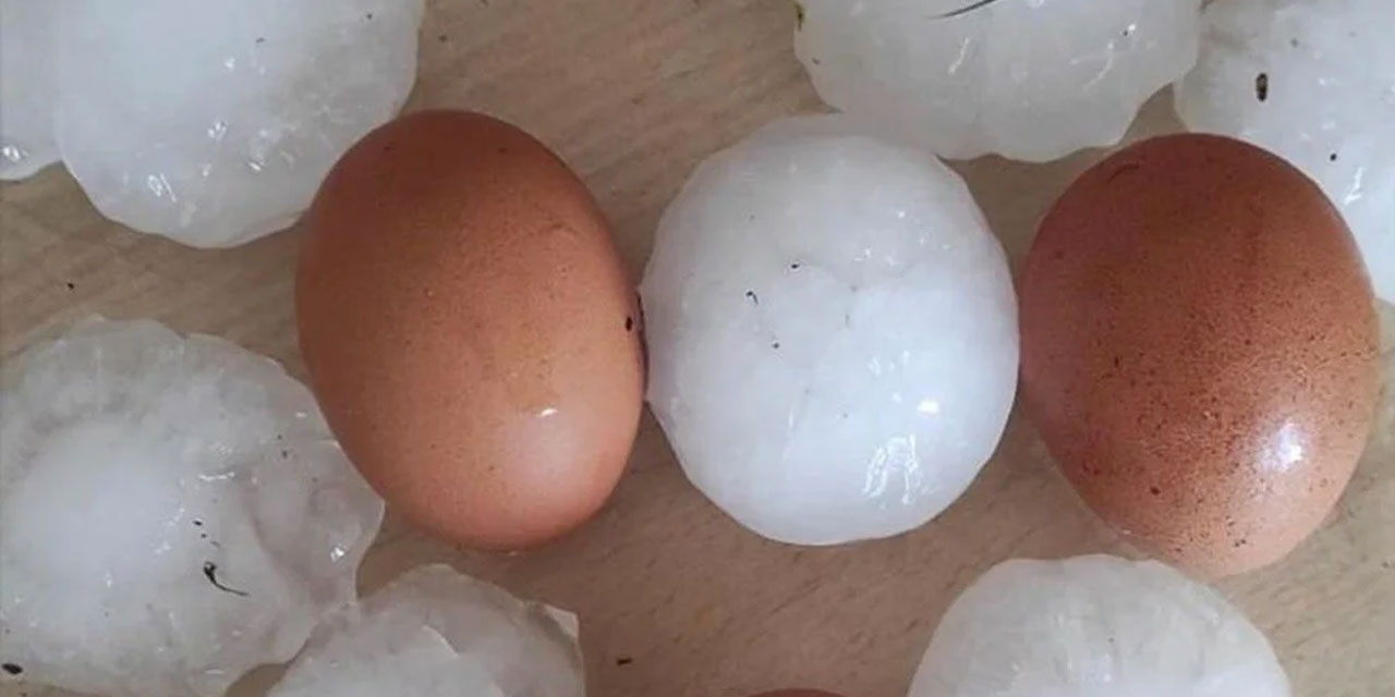 Kastamonu'ya yumurta büyüklüğünde dolu yağdırıldı