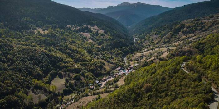 Ilgaz Dağı'nda sonbahar renkleri hakim olmaya başladı